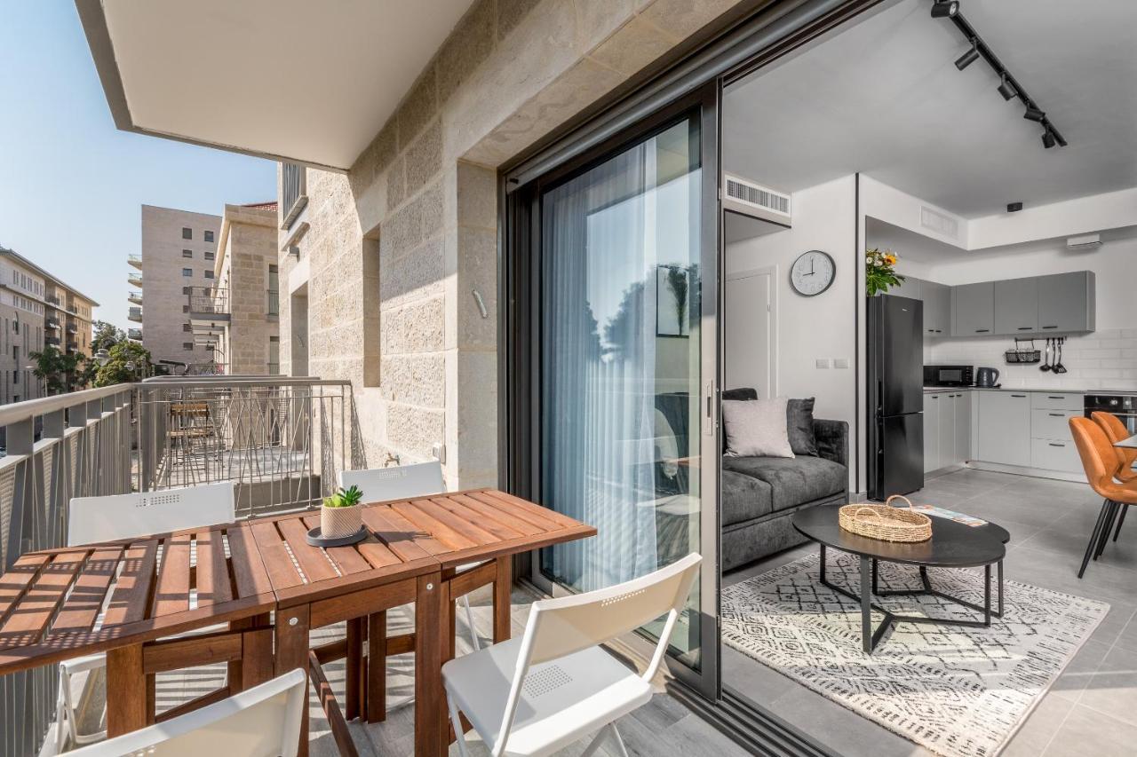 2Bdr W Parking Shirat Haneviim - Mamilla Area Sea-U 예루살렘 외부 사진