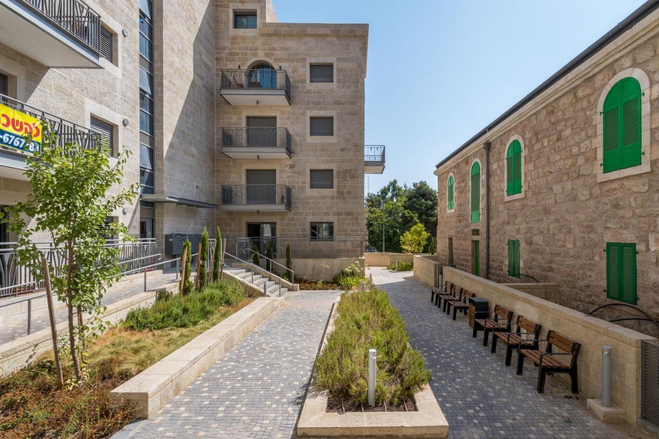 2Bdr W Parking Shirat Haneviim - Mamilla Area Sea-U 예루살렘 외부 사진